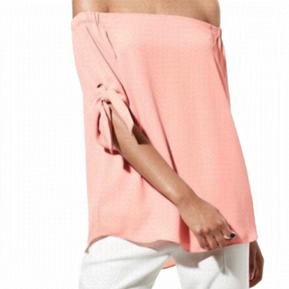ARITZIA Babaton Malik Pink Off the Shoulder Blouse Size XS